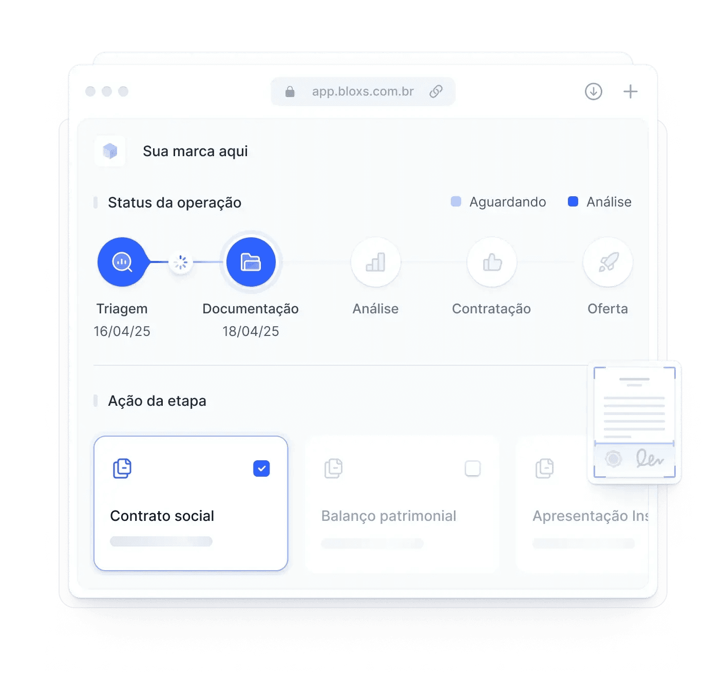 Originação digital